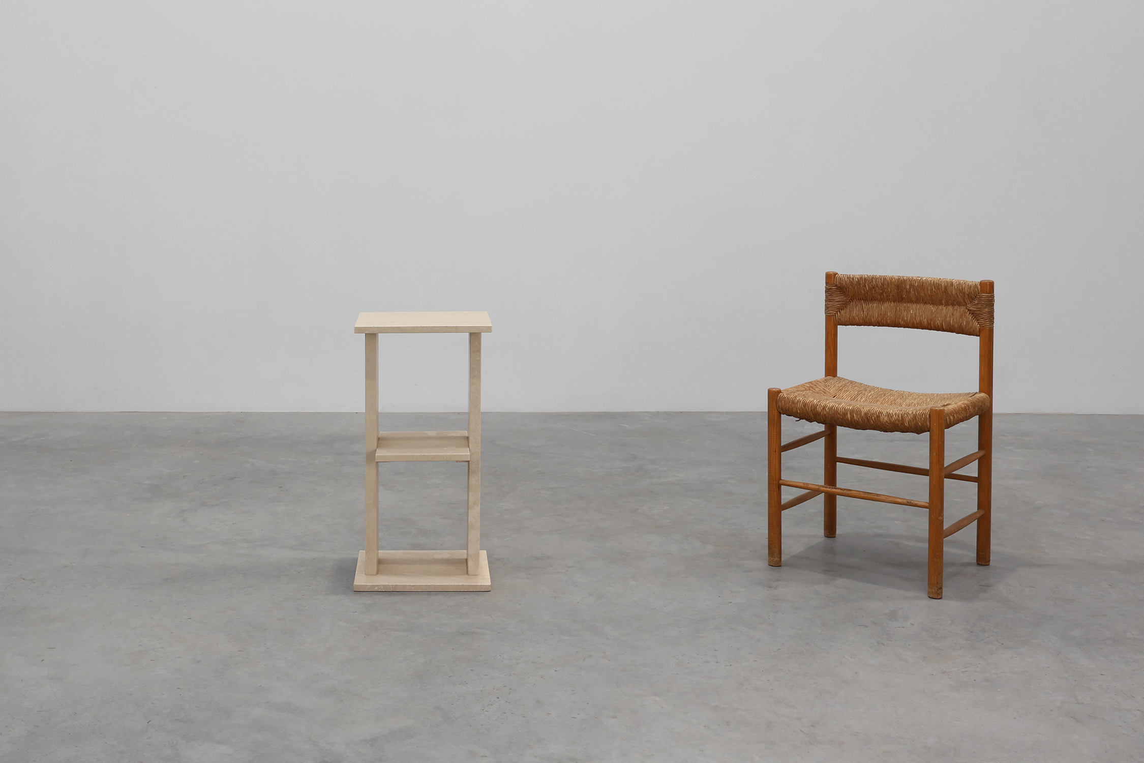 Mid-Century Travertine Console, Belgium 1980sthumbnail